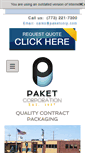 Mobile Screenshot of paketcorp.com